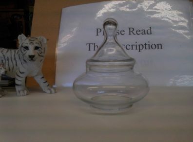 glass jar ornament