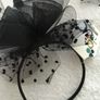 Assorted hair fascinator's and  mini bowler hat hair pieces . Brand new Image 2