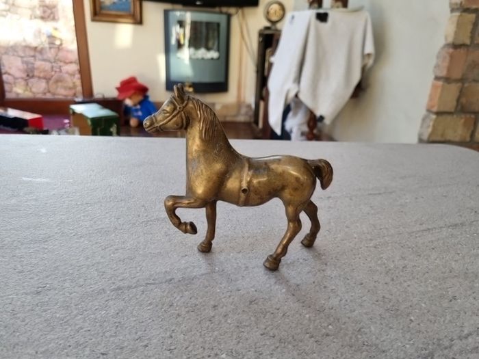 brass horse