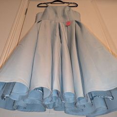 Gorgeous wide pleat midi dress with multiple layers including net skirts from Chi Chi