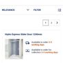 Hydro express sliding shower door Image 4