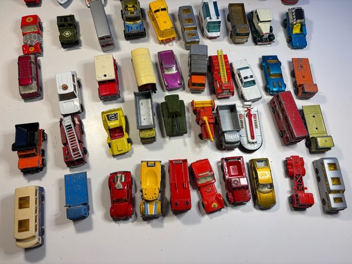 Vintage Matchbox Super Fast 50 models lot 11