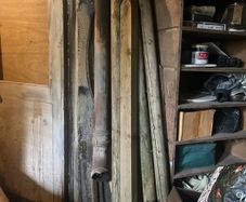 wooden posts