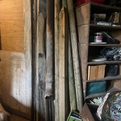 wooden posts