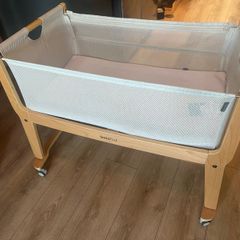 Triple deal! Beside me Snuzpod, Moses basket and breast feeding pillow