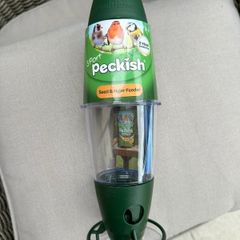New Peckish 3 Port Seed and Nyjer seed Feeder