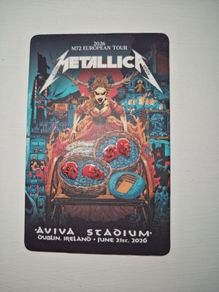 Metallica Fan Card