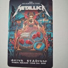 Metallica Fan Card