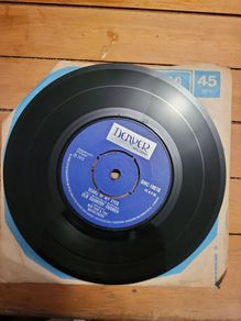 Big Tom and The Mainliners Tears In My Eyes Broken Marriage Vows 7 inch Vinyl Single