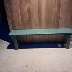 Painted bench