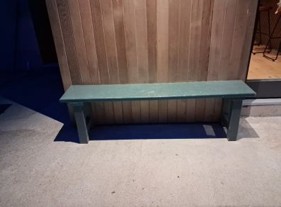 Painted bench