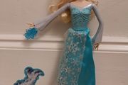 Barbie Elsa with light up wand