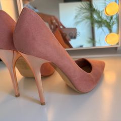 Pink high heels