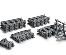 Official Lego train tracks