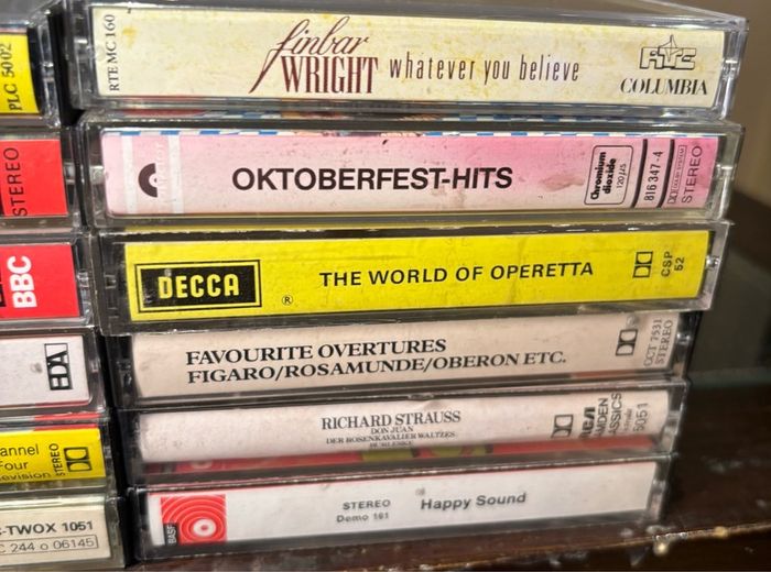 Original album cassettes