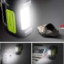Hand Torch & Side Lantern Super Bright LED Rechargeable Torch Hand Flashlight 1200mAh Compact Waterproof (IPX5) Ideal for Camping and All Outdoor Activities & Emergency Use Image 2