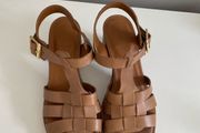 Brown heels
