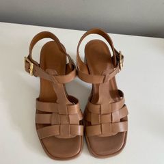Brown heels