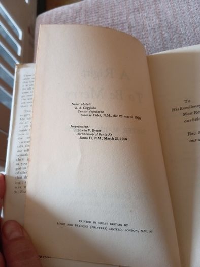 Rare Find 1956 1st Ed. A Right to be Merry. Sister Mary Francis. Religious. Vintage.