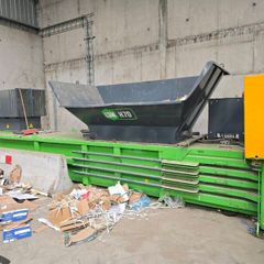 LSM semi automatic baler