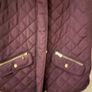 Burgundy Sleeveless Jacket Image 2