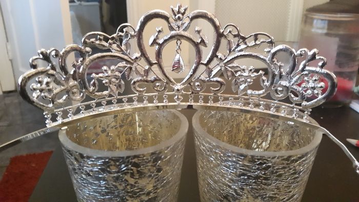 Bride's Designer Crystal Head piece