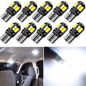 T10 Led Car Interior Bulb w5w Canbus Error Free t10 led White 5730 8SMD LED Car Side Wedge Light White Lamp Bulb