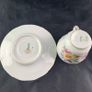Rare Antique Hermann Ohme Royal Saxe Demitasse Cup & Sauce Image 7