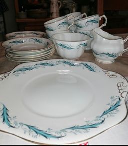 Royal Tara fine bone China - 21 piece Tea set