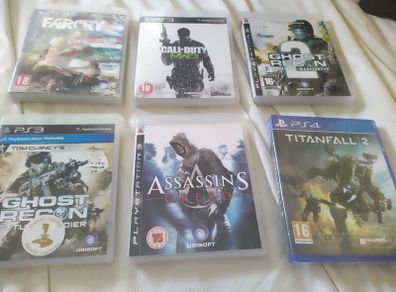 PS3 & PS4 Games 8 Euro Each