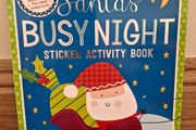 Santas Busy Night Sticker Activity Book