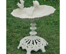 Cast Iron Bird Bath Medium H34