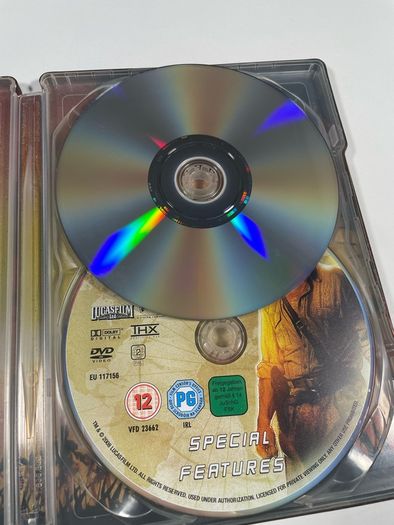 Steelbook! Indiana jones and the kingdom of the crystal skull dvd steelbook