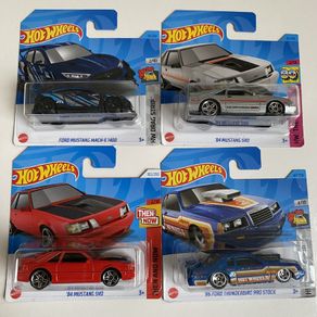 Ford Mustang Mach-E, Mustang SVO, Thunderbird - Hot wheels