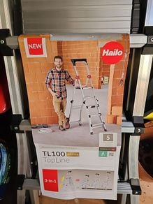 Hailo TL100 3 way ladder