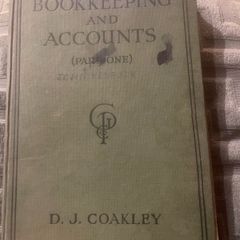 Book Keeping and Accounts Book from 1932