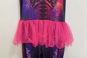 Girls Halloween skeletons dress