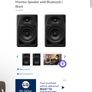 Pioneer DJ DM-40D-BT 4" Desktop Monitor Speaker with Bluetooth | Black Image 2