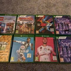 Brand New, Sealed Xbox One and Xbox X games