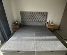Super King Premium Ottoman Bed Frame with storage