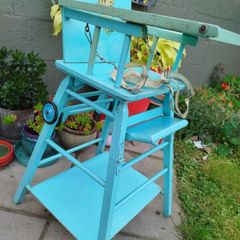 Vintage wooden high chair