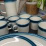 Vintage Wedgwood Blue Pacific Oven to Table Set Image 4