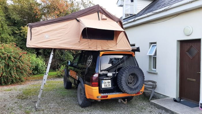 4 Person Rooftop tent with the annex