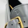 Tod's Men Grey Leather Loafers Image 3