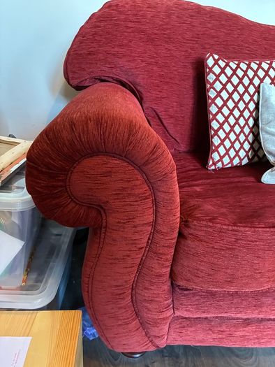 Beautiful 3 seater fabric sofa for sale