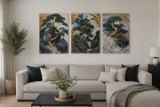 3 framed canvas