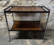 Mid Century Modern Drinks Trolley by Howard Miller