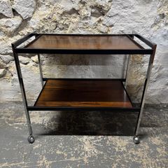 Mid Century Modern Drinks Trolley by Howard Miller
