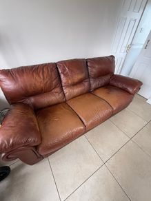 leather couch