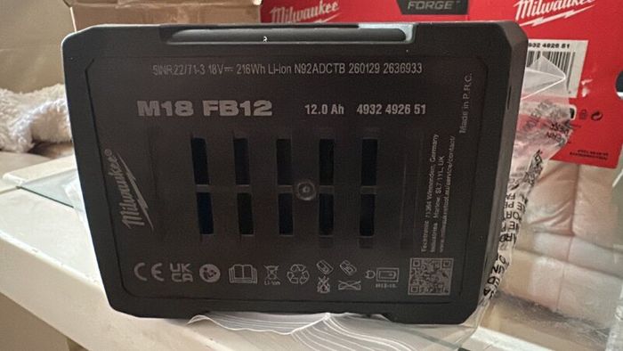 Milwaukee Battery 12Ah Forge